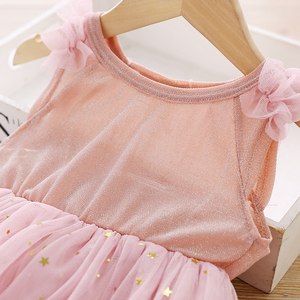 Productos Más Vendidos en el Mercado Mayorista de Ali China: Vestido Formal Rosa para Niñas de la Tienda en Línea - Product Image 2