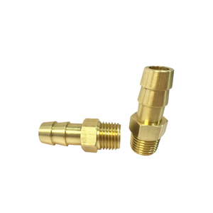 Hardware Parts Todos os Tamanhos Encaixe De Tubulação De Latão Adaptador Macho Mangueira De Latão Barb Série NPW Tubo Mamilo