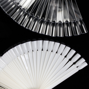 แผ่นแสดงสีเล็บแบบด้าน 50 ชิ้น พร้อมวงแหวน สำหรับฝึกทาสีเล็บและโชว์สี - Product Image 6