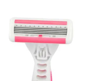 HAOWELL 五军刀片剃须刀剃须刀刀片可替换 OEM 月 + 4/13 盒吸塑 - Product Image 3