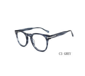 제조사 이탈리아 빈티지 아세테이트 광학 안경 안경 유행 프레임 남성 하이 퀄리티 사각 안경 - Product Image 5