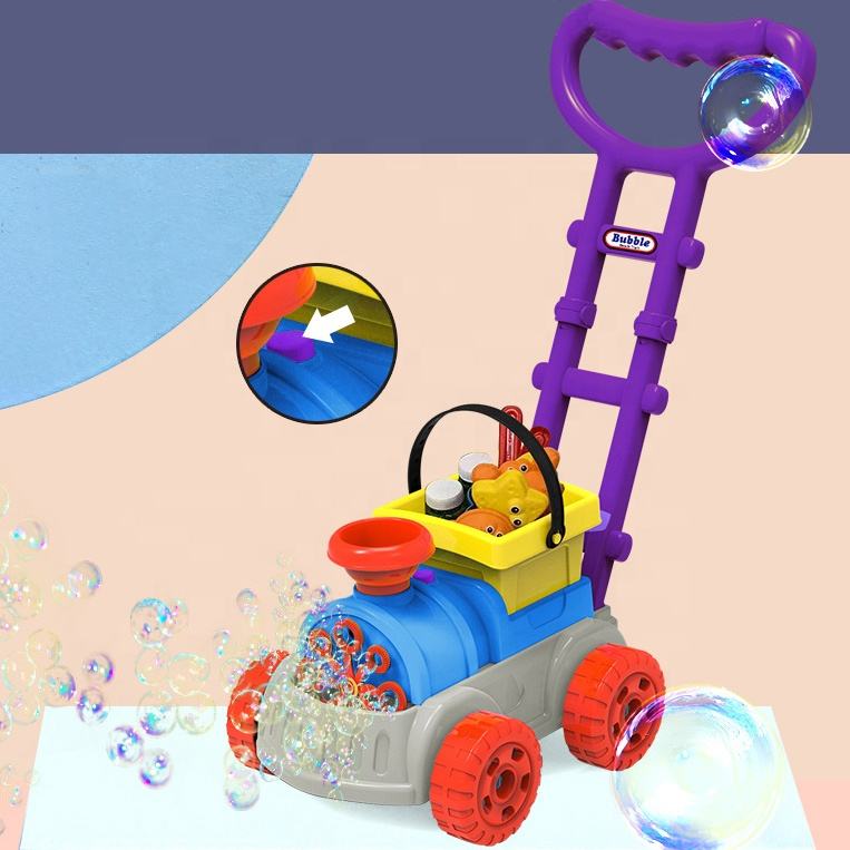 Tondeuse à Gazon à Bulles | Machine à Bulles électrique En Forme D'escargot,Jouet à Pousser De