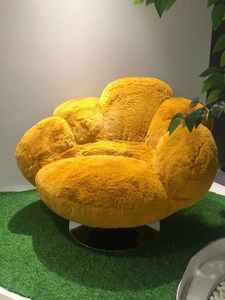 <span class=keywords><strong>Chaise</strong></span> simple créative moderne Bearpaw Red Chair Designer Hotel Living Room Homestay Lazy Chair One Seat Sponge Leisure Single Sofa - Product Image 2