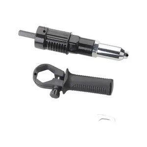 Black Electric Rivet Gun Easy To Use Lightweight Portable And Durable Manufacturers Direct Pneumatic Core-pulling Rivet Gun