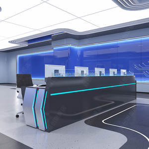 Bảng điều khiển Acrylic cong hiện đại với lưu trữ Vòm Tròn & Ví dụ chuyển động cong phong cách đương đại - Product Image 4