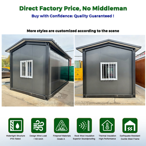บ้านคอนเทนเนอร์สำเร็จรูปขนาด 20 ฟุต โครงสร้างเหล็กเบา ทันสมัย กันน้ำ - Product Image 4