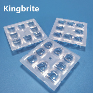 Lente de Módulo <span class=keywords><strong>8</strong></span> en <span class=keywords><strong>1</strong></span> de clasificación superior para alumbrado público al aire libre, lente óptica de 50x50mm de forma cuadrada mágica para 3030 5050 - Product Image 5