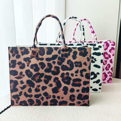 New Style Felt Material  Vegetable Basket, Shopping Bag for Buying Groceries, Clothing Storage Bag