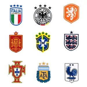 Вышивка с логотипом футбольной команды