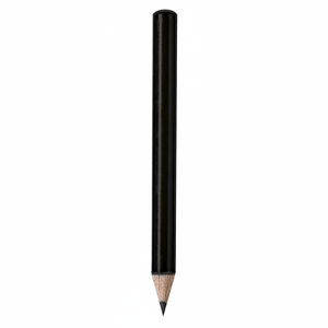 Matita Nera Lucida in Legno con Mina 2B e HB, D=7.3, Lunghezza 87 mm, Matita Scolastica Promozionale in Plastica con Mina Colorata - Product Image 2