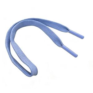 100% Polyester Flat <b>Rope</b> Solid Color Casual Sports <b>Shoelaces</b> Custom Hoodie Pants Cap Drawstring Waist <b>Rope</b> Factory Direct Sales - Product Image 1
