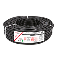 Mejor Precio 5core H03VV-F HV05VV-F cable flexible 0,5, 0,75, 1,0, 1,5, 2,5mm cuadrados de cables