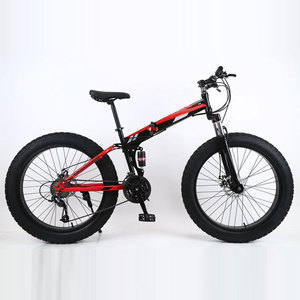 Fourniture directe d'usine 24 26 pouces vélo de montagne de neige pliant avec frein à disque 4.0 gros pneu vtt autre vélo de ville - Product Image 3