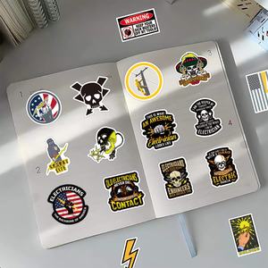 50/100 pièces autocollants de décoration pour carnet de notes, agenda, moto, Skateboard, ordinateur, décalcomanie, dessin animé, bagages, Graffiti - Product Image 3