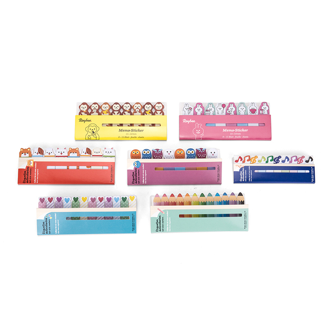 Kawaii Stationery Sticky Notes Factory Produce Memo Pad Custom Shape Sticky Notes