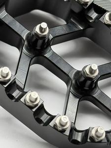 Широкие подножки/педали CNC из алюминия для мотоциклов, тюнинг/модернизация для Kawasaki Z125 - Product Image 4