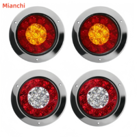 Promotion : Système d'éclairage automobile 24V, lampe LED ronde de 4 pouces pour camion, feux de position latéraux à bas prix pour voitures et autres accessoires d'éclairage automobile