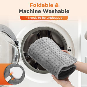 Fitease Wiederaufladbarer Superweicher Mikroplüsch-Heizgürtel 125x30cm 10-Stufen-Heizung 2-Stunden-Timer 75W zur Linderung von Menstruationsbeschwerden - Product Image 6