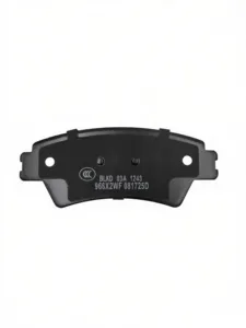 Chinesisches Auto-Ersatzteil Hochtemperaturbeständige Bremsscheibe Keramik-Bremsbelag für JAC <span class=keywords><strong>Sunray</strong></span> T8 Vorderer Bremsbelag Zd1243 - Product Image 2