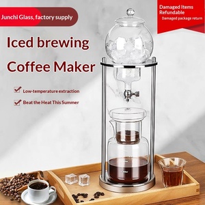 Cafetera y Tetera de Goteo Frío de Vidrio para Café y Té, Extractor de Goteo, Infusor, Diseño Moderno y Minimalista - Product Image 3
