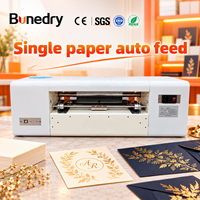Mesin Hot Stamping Foil 360B Printer Foil Digital Otomatis Tanpa Flatbed untuk Kartu Kertas, Pabrik Kecil atau Penggunaan Rumah Tangga