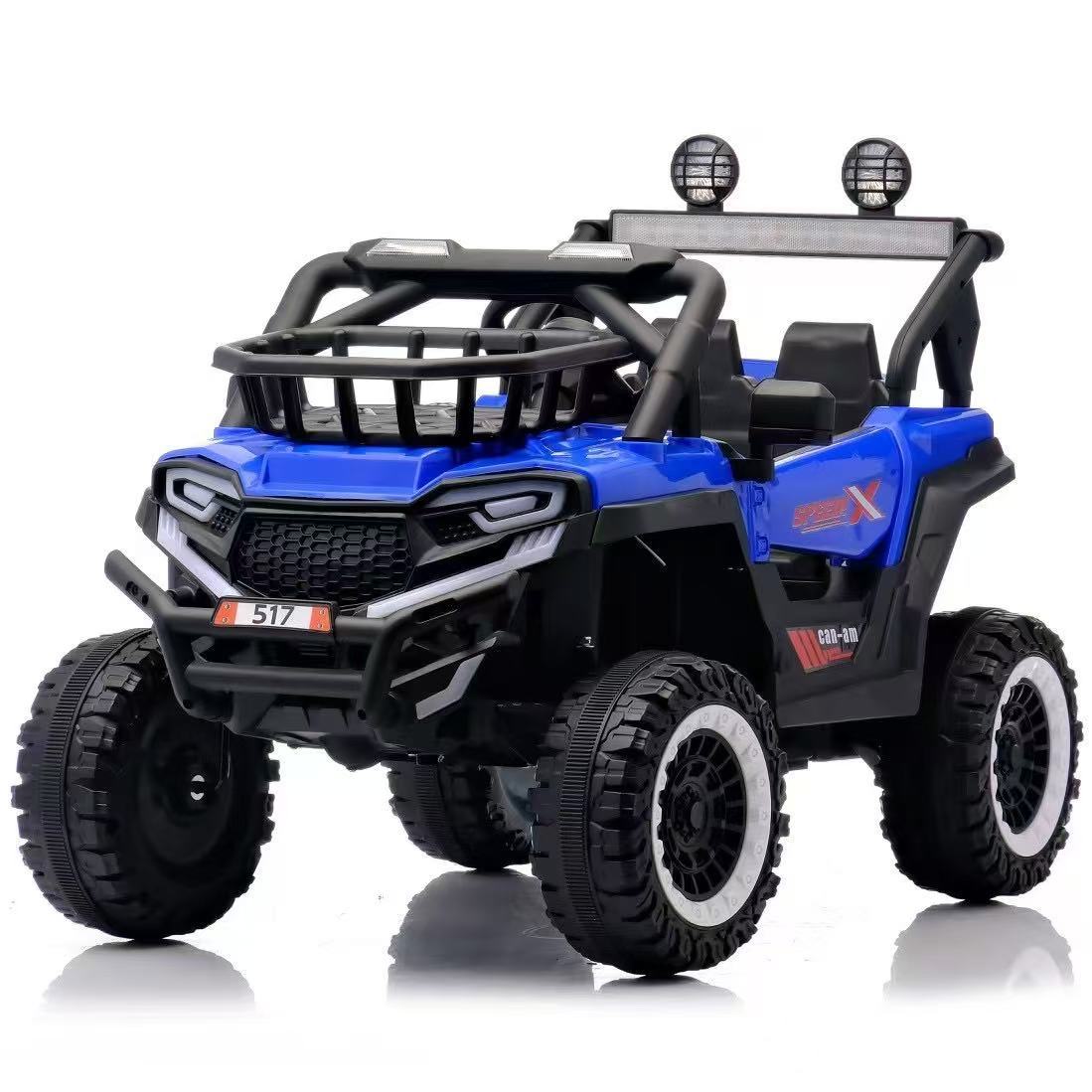 Batteria 6V4*2 doppia unità blu