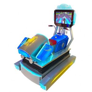 Simulateur de course moto dynamique à monnayeur - Machine de jeu d'arcade moto - Product Image 1