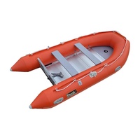 Nouveau bateau de pêche gonflable à grande vitesse de 10 pieds skiff PVC léger et durable loisirs Sports de plein air