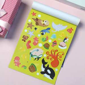 Venta al por mayor de 201 pegatinas de colores para colorear, libro de pegatinas de piratas del mar para niños, set de pegatinas para colorear, premios para el <span class=keywords><strong>aula</strong></span>, suministros de arte. - Product Image 3