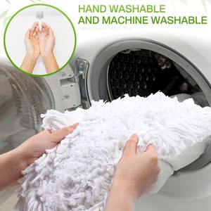 Mop per Pulizia Commerciale per Hotel e Palestre, in Cotone, per Polvere e Pavimenti, Rettangolare Piatto, con Testa in Alluminio, per Uso Bagnato e Asciutto - Product Image 6