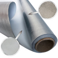 Feuille réfléchissante en Mylar argenté gaufré diamant pour la diffusion de la lumière et l'isolation, utilisation hydroponique, avec support PE blanc/noir occultant