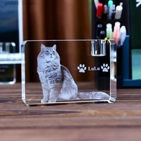 Base lumineuse transfrontalière 3D système d'étoile en cristal sculpté soleil décoration de bureau créative boule de cristal en verre lumière de nuit