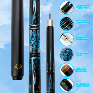 CueMall 58" Fiberglass Pool Cue, Professional Billiard Stick, 12.5mm 4-Layer Tip, Low Deflection Shaft for Accurate Shooting - Product Image 4
