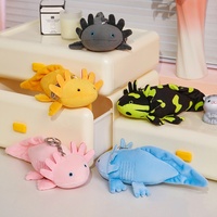 TERSEDIA Boneka Plushie Lembut Lucu Kawaii Hewan Axolotl Mainan Anak Bayi Boneka Axolotl Isi Dakron