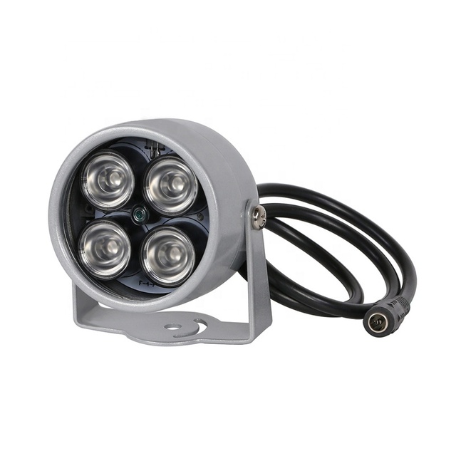 850nm IR LED Illuminator 4pcs Array LED Outdoor Waterproof IR Lighting 40M for CCTV Cameras CCTV Accessory