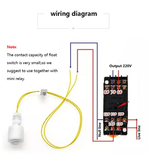 Miniature Plastic Float Switch for Oxygen Concentrator <b>Water</b> <b>Jar</b> - Product Image 4