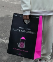 Impresión de logotipo personalizado Bolsas de papel Kraft respetuosas con el medio ambiente Venta al por mayor Servicio OEM de alta calidad Tamaño personalizado Embalaje de cartón estándar