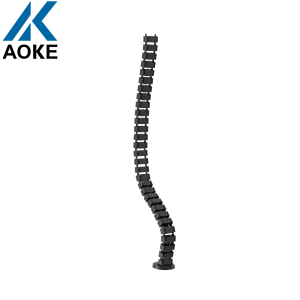 Gestión de Cable de serpiente, columna ajustable para escritorio, bandeja de gestión de columna vertebral, gran oferta - Product Image 4