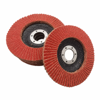 Meule et disque en corindon céramique rouge de haute qualité, prenant en charge la personnalisation OEM et la fabrication de meules à lamelles