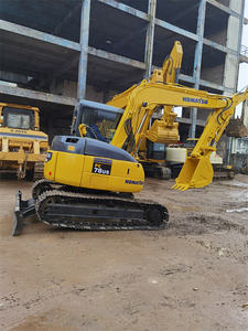 Komatsu PC78US 120 Series 120-2/3/5/6 Pelles d'occasion 12 tonnes Composant d'origine Bulldozers de marque japonaise Stock disponible en vente - Product Image 2