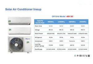 Aire Acondicionado Solar de 48v y 12000 BTU, Sin Conexión a la Red, Precio en China, con Energía Solar y Batería - Product Image 2
