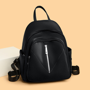 New Arrival Fashion Women <b>Backpack</b> Casual Nylon Shoulder Bag Waterproof <b>Large</b> Capacity Handbag for Leisure Travel - Product Image 1