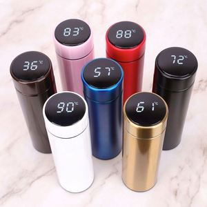 Bouteille d'eau isotherme écologique à prix avantageux, 500 ml, pour la randonnée et le camping, en acier inoxydable, avec logo personnalisé - Product Image 3