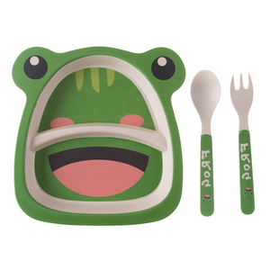 New Bamboo Fiber <strong>Children</strong> Dinnerware Hot Selling Kids <strong>Dinner</strong> <strong>Set</strong> - Product Image 5