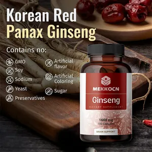 Großhandel anpassbare Ginseng Komplex Kapsel Nahrungs ergänzungs mittel für Männer Ginseng koreanische Hart kapsel