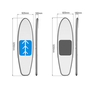Planche à pagaie transparente, planche à ramer, <span class=keywords><strong>SUP</strong></span> avec pagaie, 250 kg, pour le lac - Product Image 2
