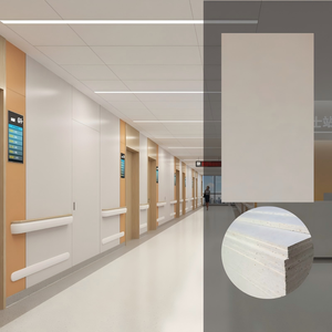 Panneaux muraux populaires en panneaux d'oxyde de magnésium, une plaque ignifuge, adaptés aux lieux publics tels que les écoles. - Product Image 5