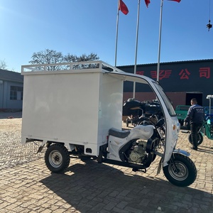 Triciclo Refrigerado a Gasolina, Motocicleta <span class=keywords><strong>de</strong></span> Carga Motorizada <span class=keywords><strong>de</strong></span> 3 Ruedas con Caja <span class=keywords><strong>de</strong></span> Almacenamiento en Frío para Entrega <span class=keywords><strong>de</strong></span> Productos Congelados - Product Image 5