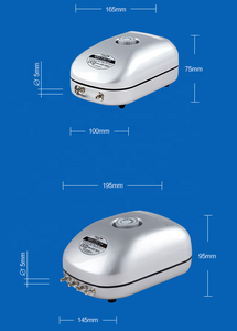 Pompa Oksigen HAILEA ACO-9601/9602/9610 Ultra-senyap Aerator Pompa Udara Kecil yang Dapat Disesuaikan untuk Akuarium Ikan Rumah Tangga - Product Image 3