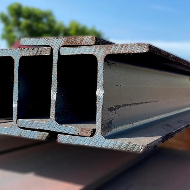 Factory High Frequency Welded H Steel Beam Hot Dip Galvanised Heavy Horizontal Structural Carbon Steel H Beam Profile